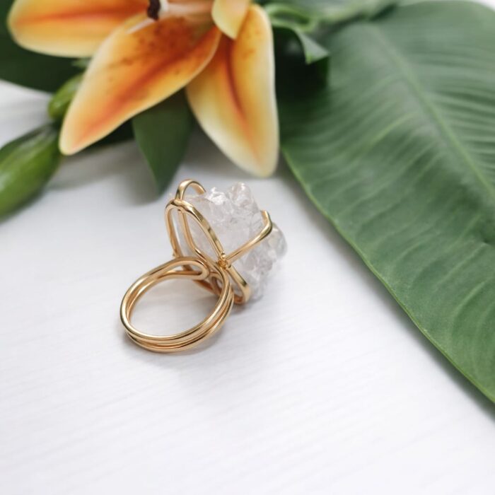 anel drusa de cristal 1