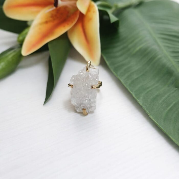 anel drusa de cristal 1