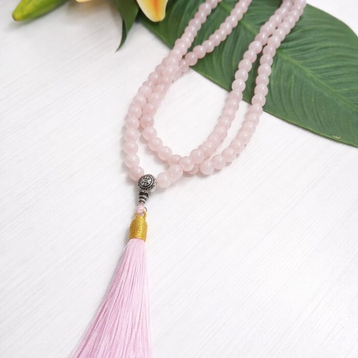 japamala quartzo rosa