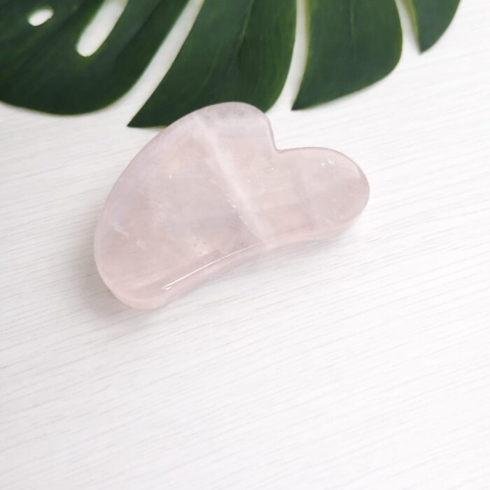 guasha quartzo rosa