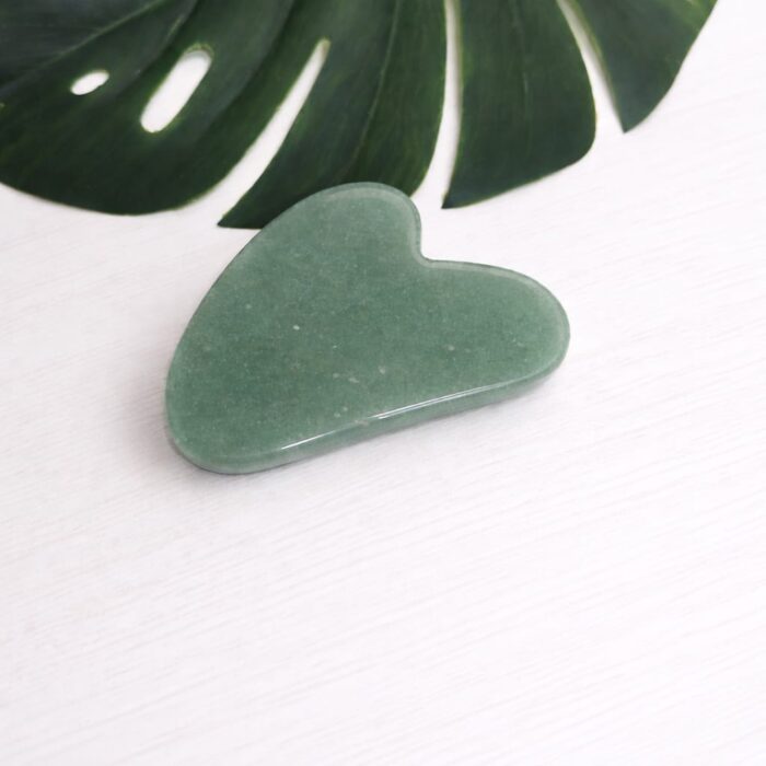 guasha quartzo verde