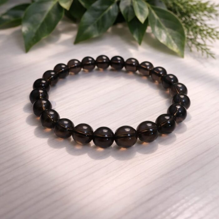 Pulseira de Quartzo Fumê 1