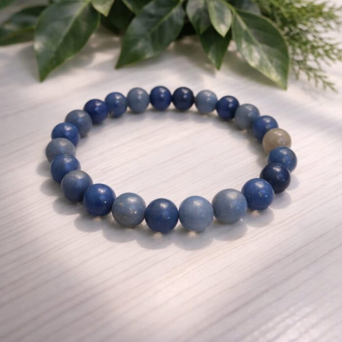 Pulseira de Quartzo Azul