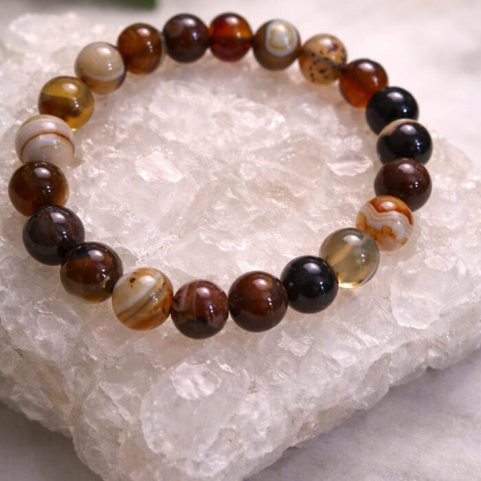 Pulseira de Ágata Marrom 2