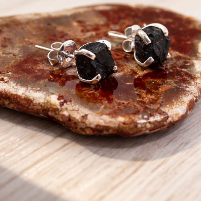 Brinco de Turmalina Negra 2