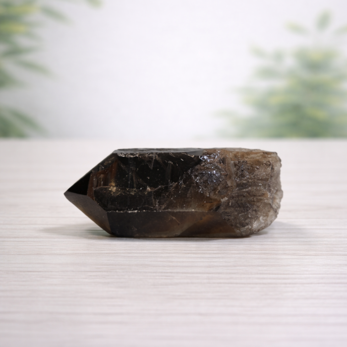 Ponta Natural de Cristal Negro - 32gr