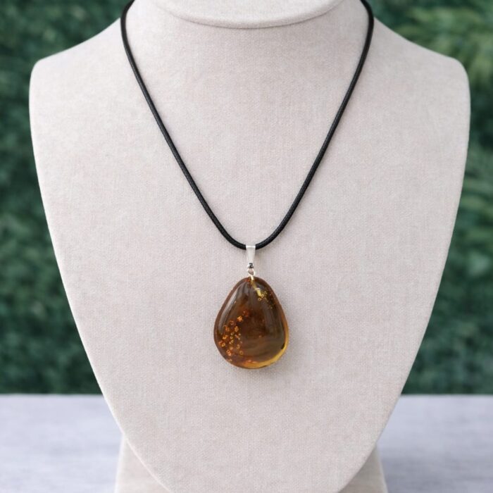 Pingente de Âmbar em Prata 925 1
