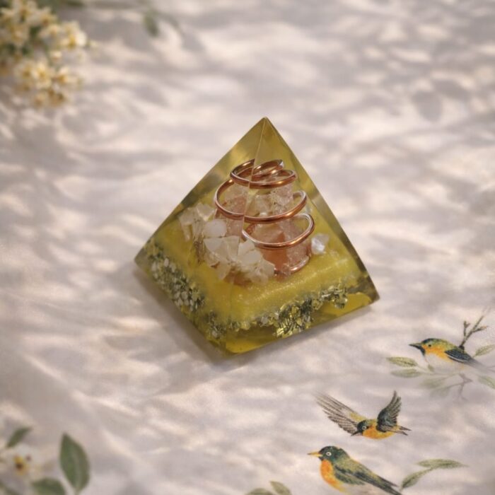 Orgonite Amarela - P #3