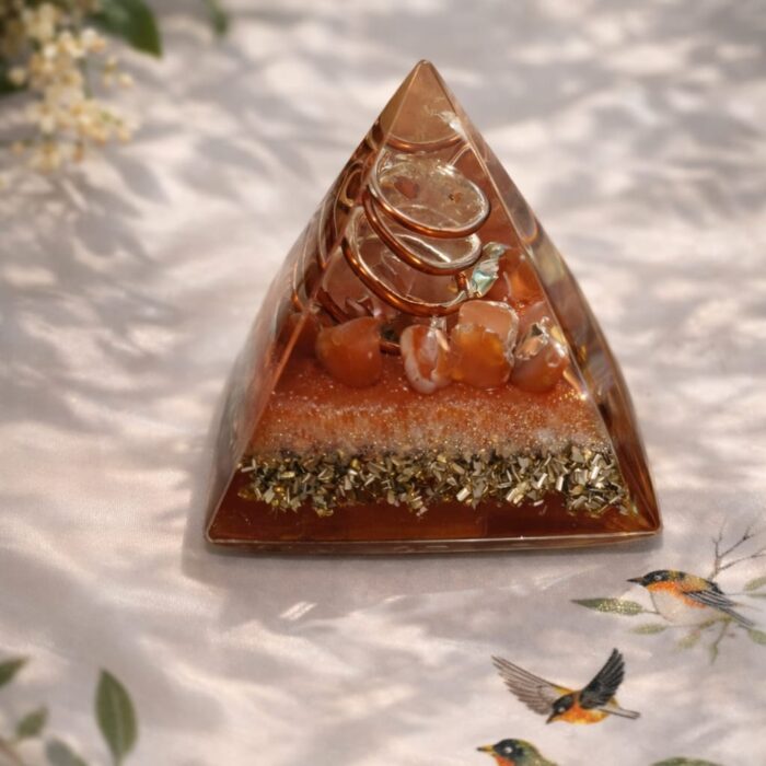 Orgonite Laranja - P #1