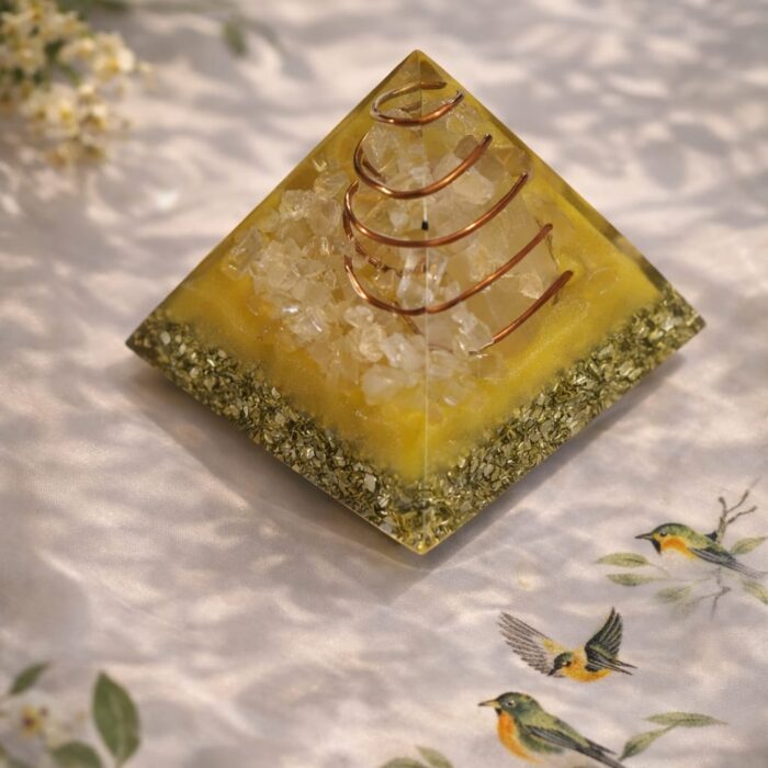 Orgonite Amarela - M #1