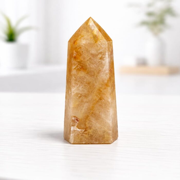 Ponta de Quartzo Hematóide - 106gr