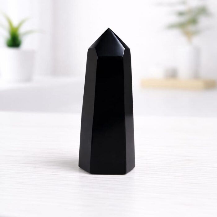 Ponta de Obsidiana Negra - 31gr