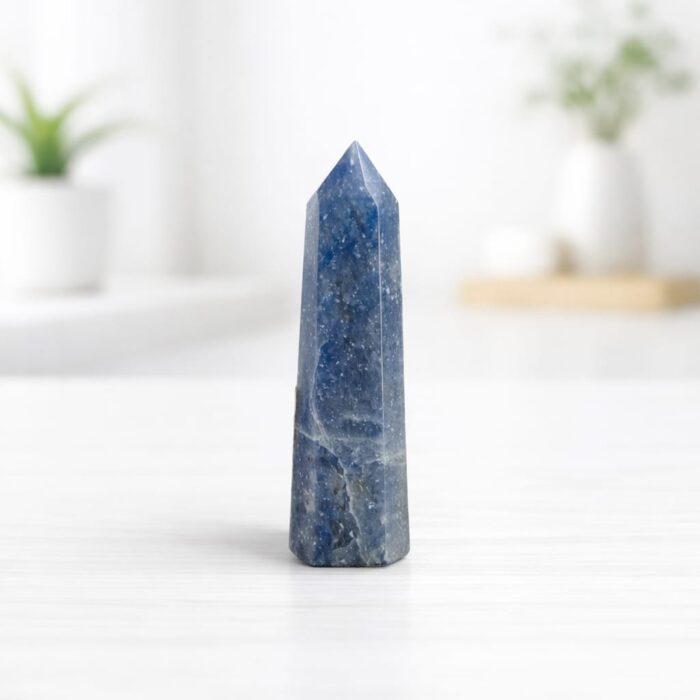 Ponta de Quartzo Azul - 53gr