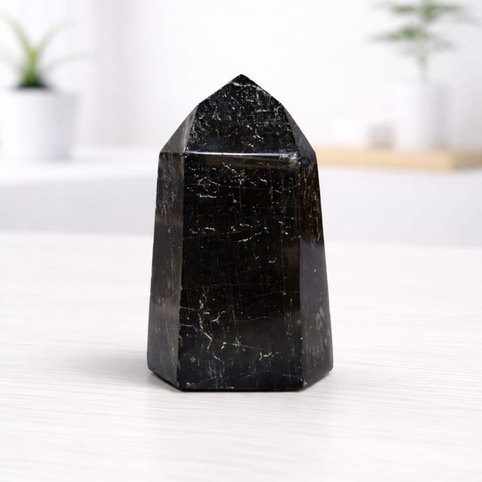 Ponta de Obsidiana Negra - 243gr 1