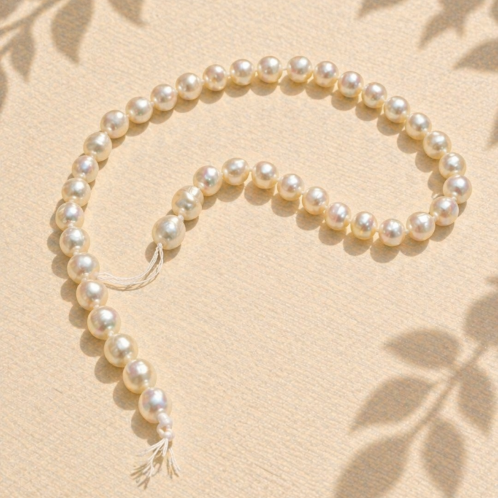 Fio de Esferas 8mm - Pérola Água Doce