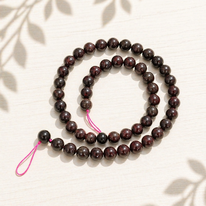 Fio de Esferas 8mm - Granada (Chicória)