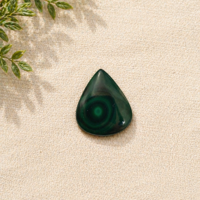 Cabochão Malaquita - 34.5ct