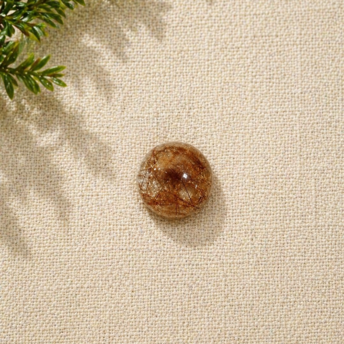 Cabochão Quartzo Rutilado - 16ct