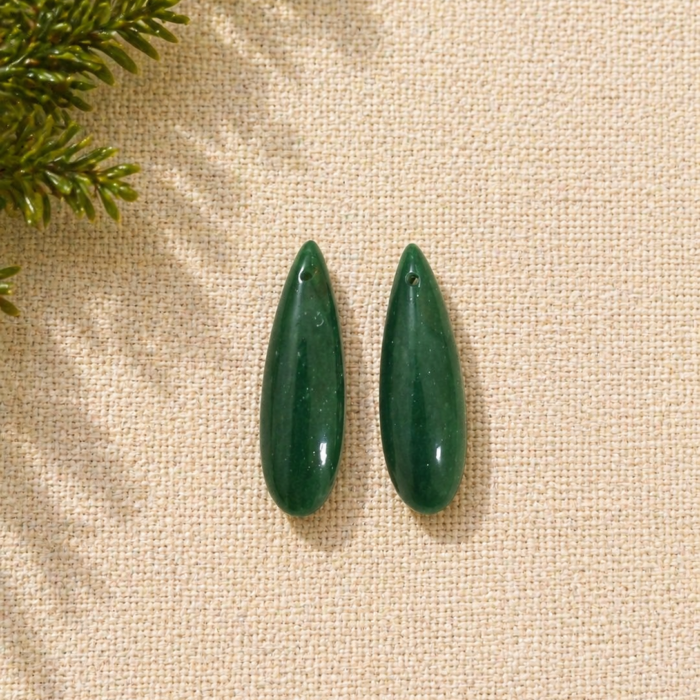Cabochão Quartzo Verde - 40.7ct