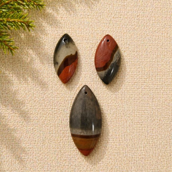 Cabochão Jaspe Policromo - 81ct