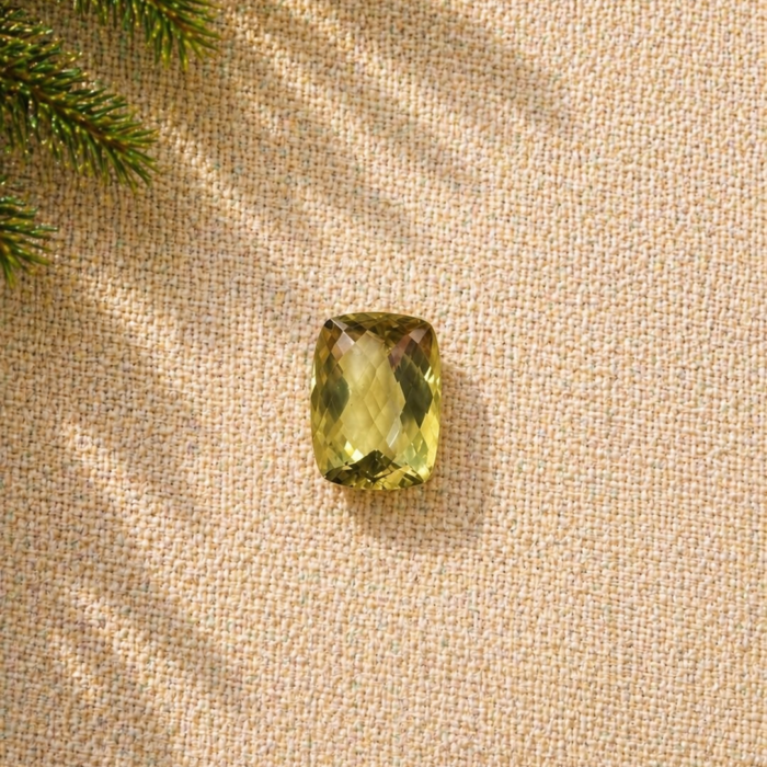 Green Gold Facetado - 32ct 1