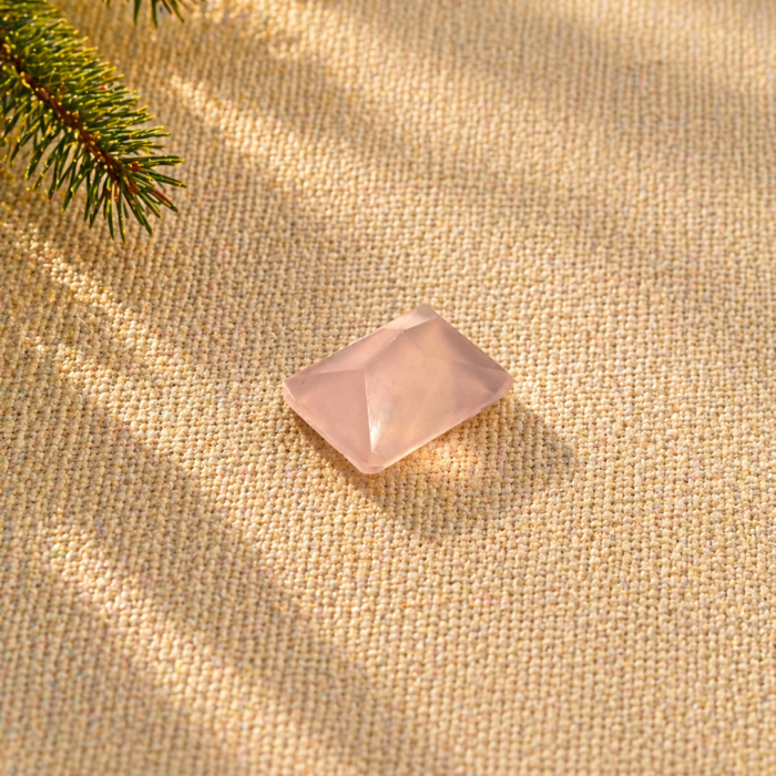 Quartzo Rosa Facetado - 17.3ct 2