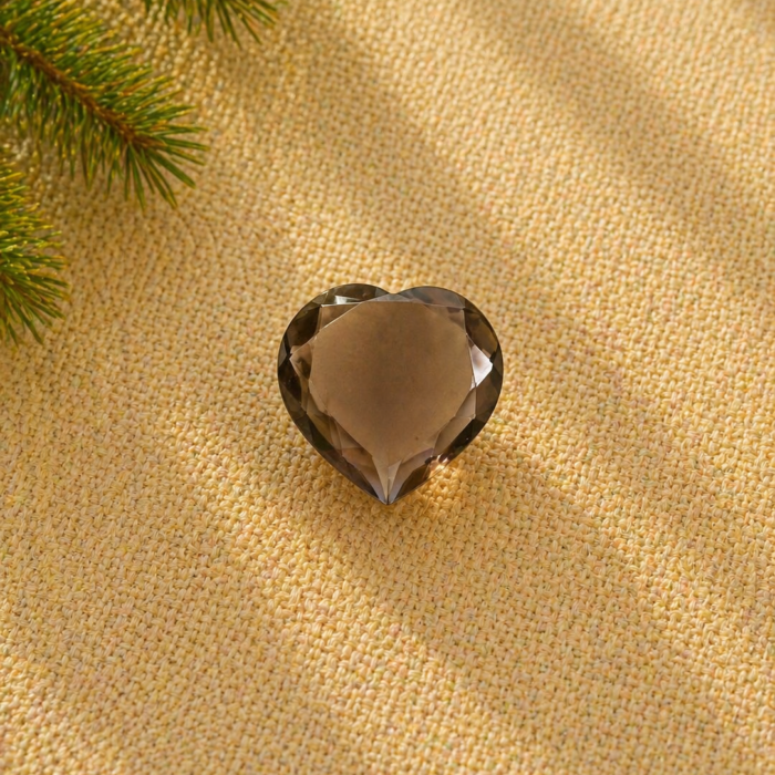 Quartzo Fumê Facetado - 52ct 1