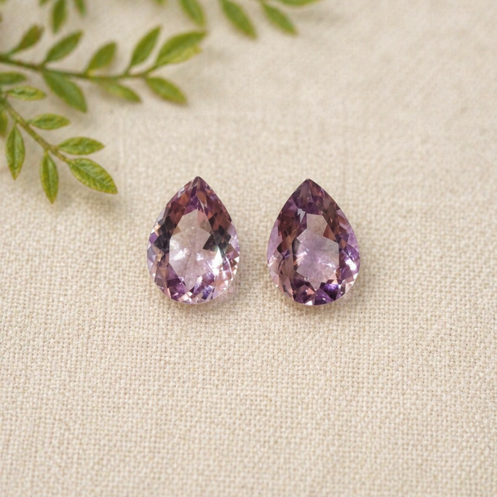 Ametista Rose de France Facetada - 19ct 1