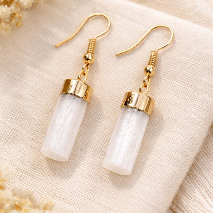 Brinco Anzol Selenita - Dourado #1