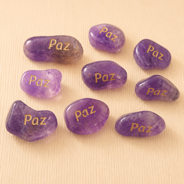 Pedra Gravada - Ametista: Paz
