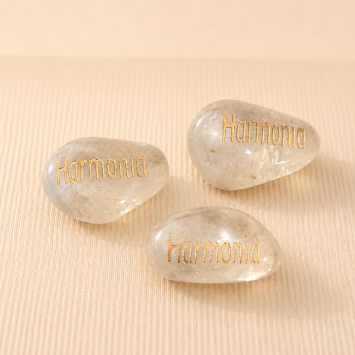 Pedra Gravada - Cristal: Harmonia