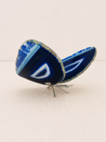Borboleta Ágata Azul (Tingida) – Prateada (M)