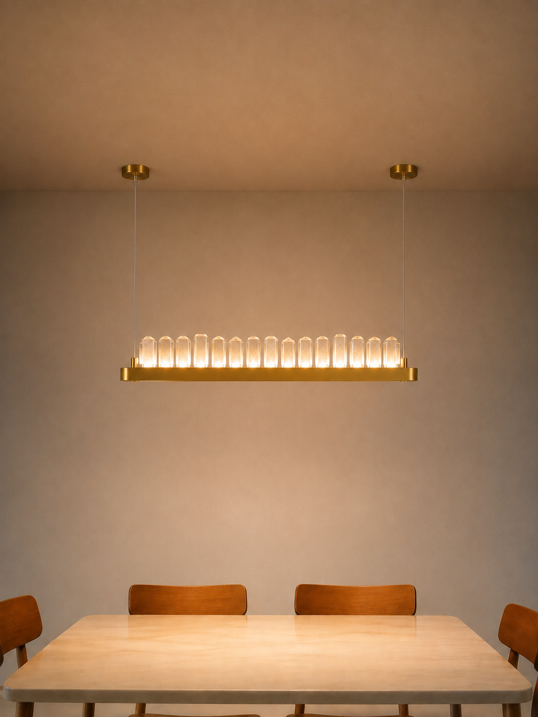 Lustre de Calcita Ótica